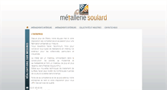 Desktop Screenshot of metalsoulard.fr